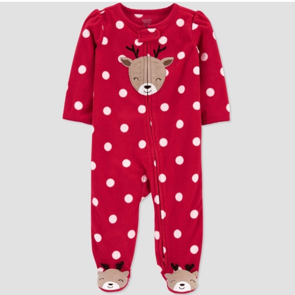*NWT* Carter’s Reindeer Footed Pjs!